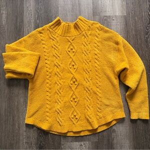 Yellow Big Girls Sweater (10-12 L)